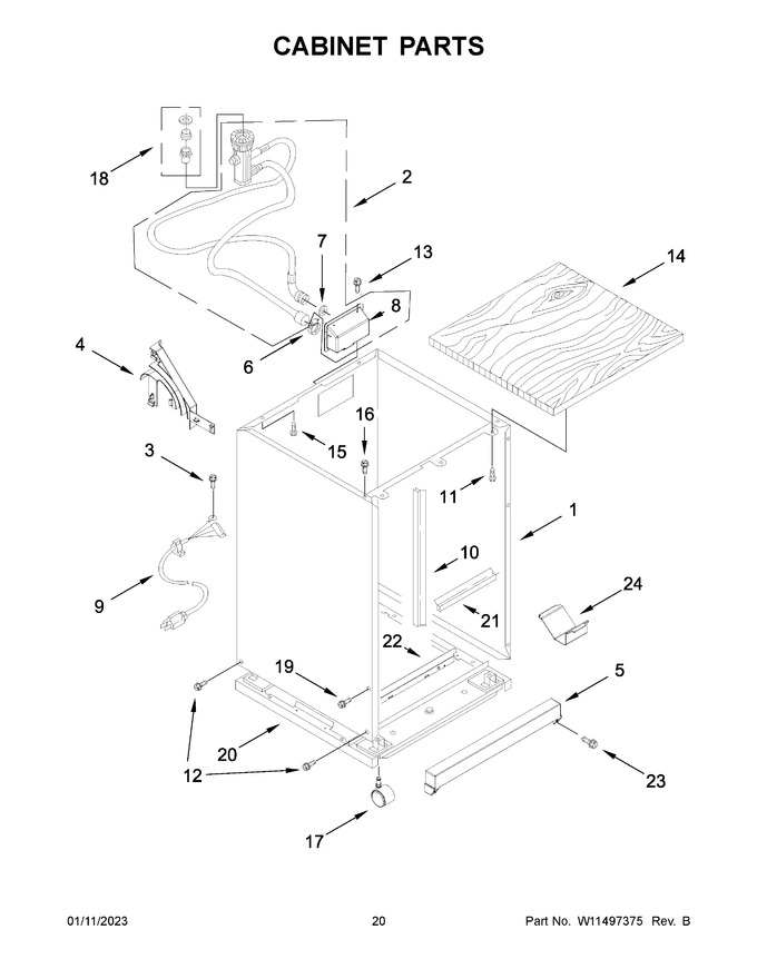 Diagram for WDP370PAHW1