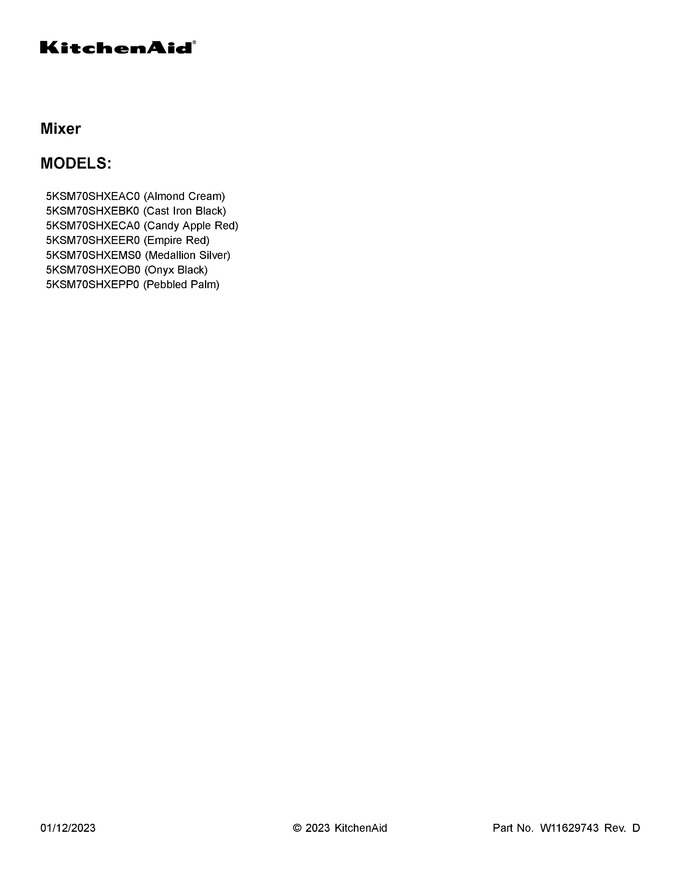 Diagram for 5KSM70SHXEBK0
