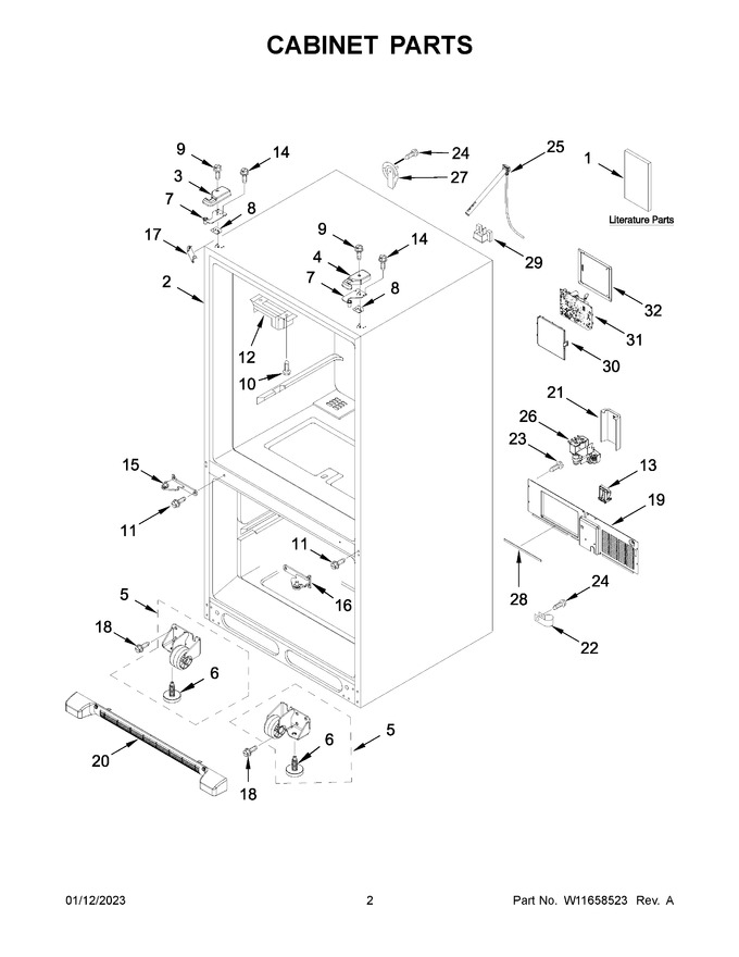 Diagram for WRFF5333PB00
