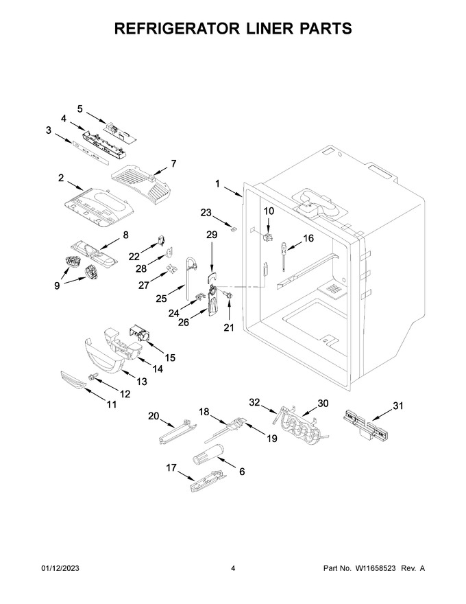 Diagram for WRFF5333PB00