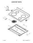 Diagram for 02 - Cooktop Parts