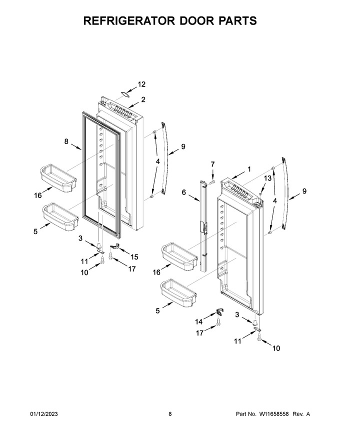 Diagram for WRF535SWHV08