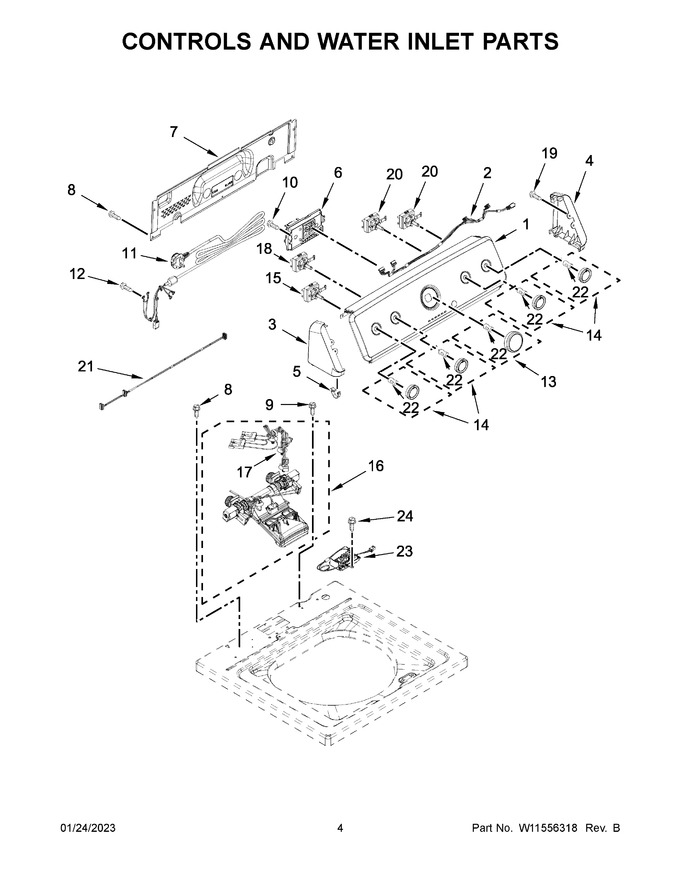Diagram for 4KMVWC430JW1