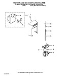 Diagram for 05 - Motor And Ice Container Parts