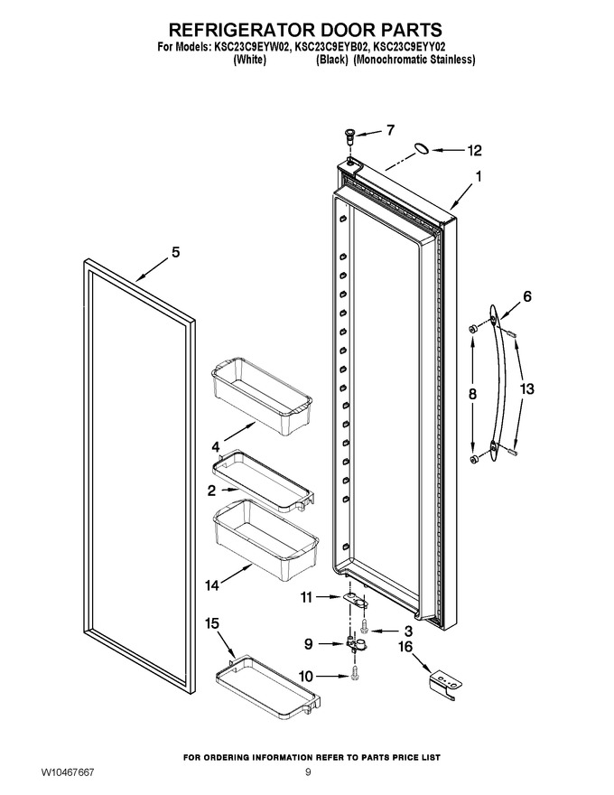 Diagram for KSC23C9EYW02