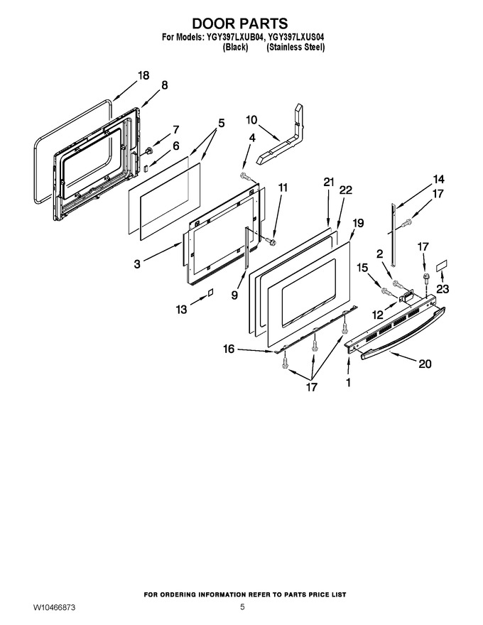 Diagram for YGY397LXUB04