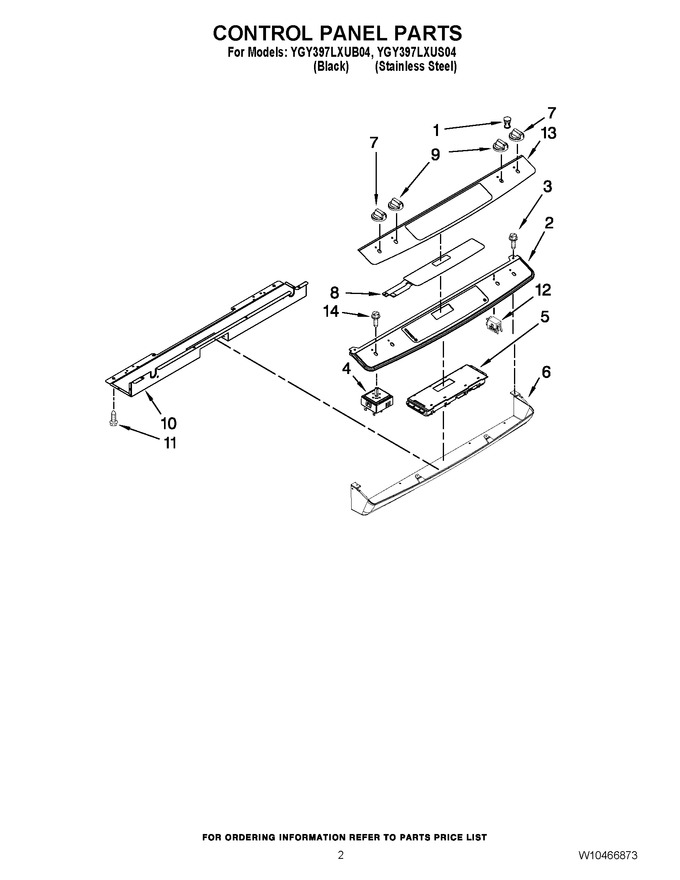 Diagram for YGY397LXUB04