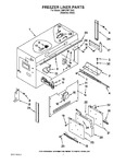 Diagram for 05 - Freezer Liner Parts
