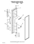 Diagram for 07 - Freezer Door Parts