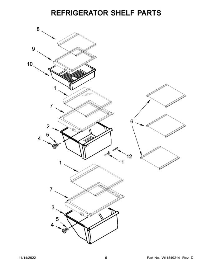 Diagram for WRS321SDHW08
