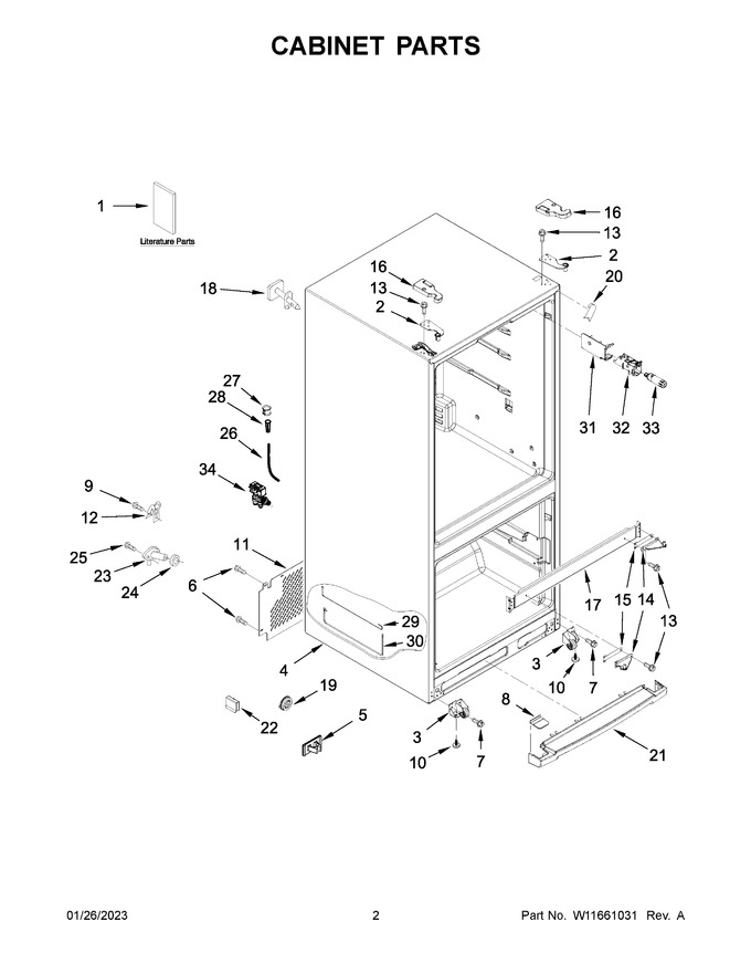Diagram for WRF560SMHW03
