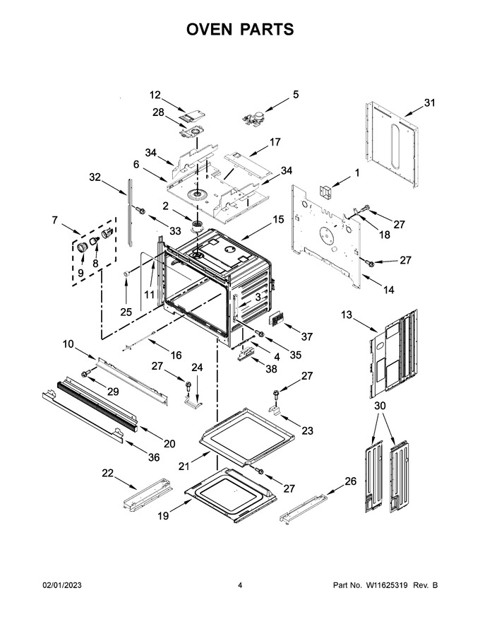 Diagram for WOC75EC7HV20
