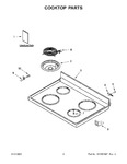 Diagram for 02 - Cooktop Parts