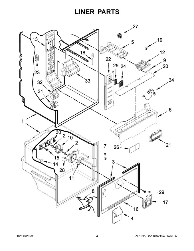 Diagram for WRF560SFHV03