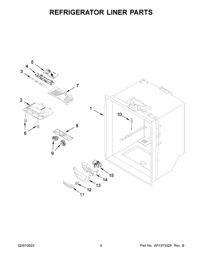 Diagram for WRF535SMHZ08