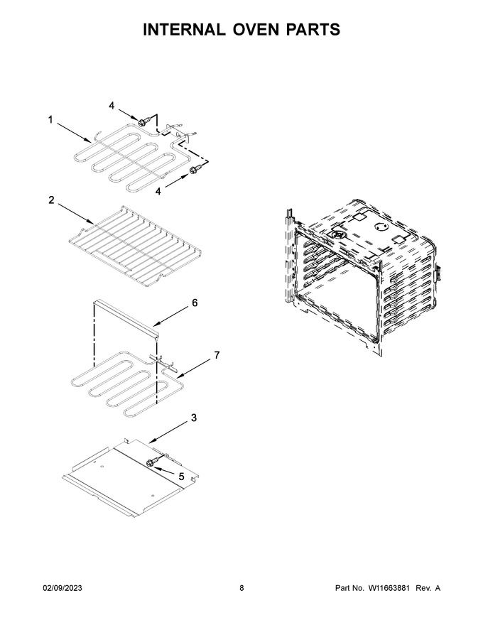 Diagram for WOC54EC7HW22