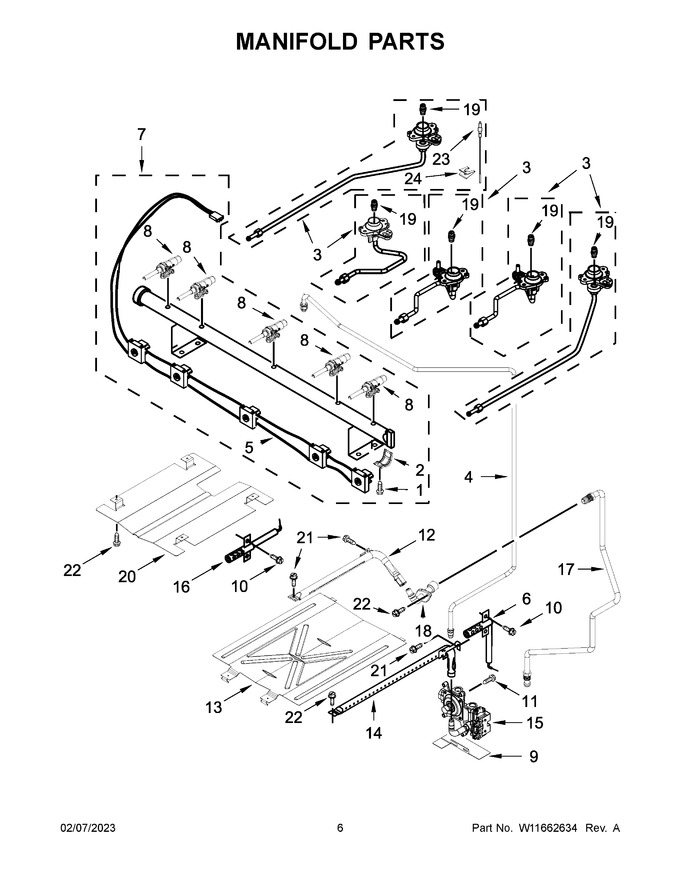 Diagram for WFG550S0HV3