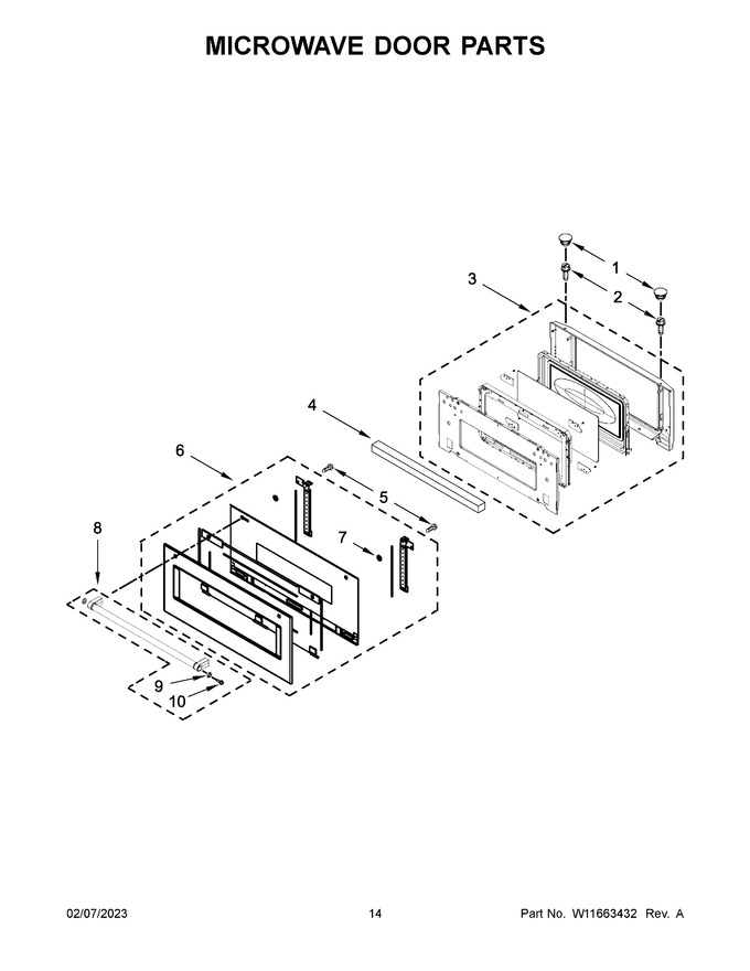 Diagram for KOCE507EWH22
