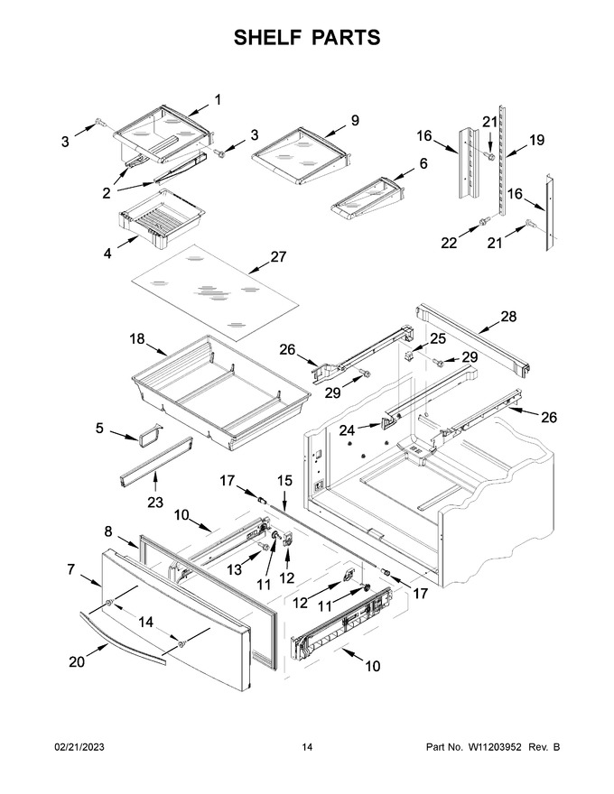Diagram for WRX735SDBM02