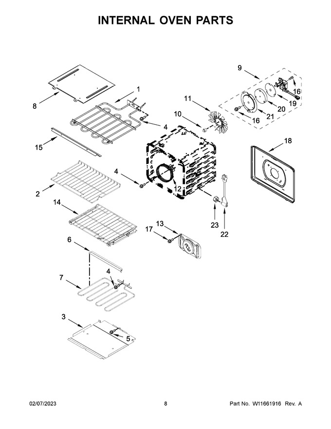 Diagram for KOCE500EBS22
