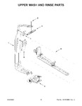 Diagram for 06 - Upper Wash And Rinse Parts