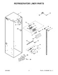 Diagram for 04 - Refrigerator Liner Parts