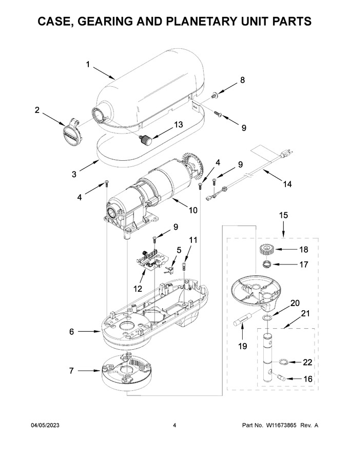 Diagram for KSMC895CU1