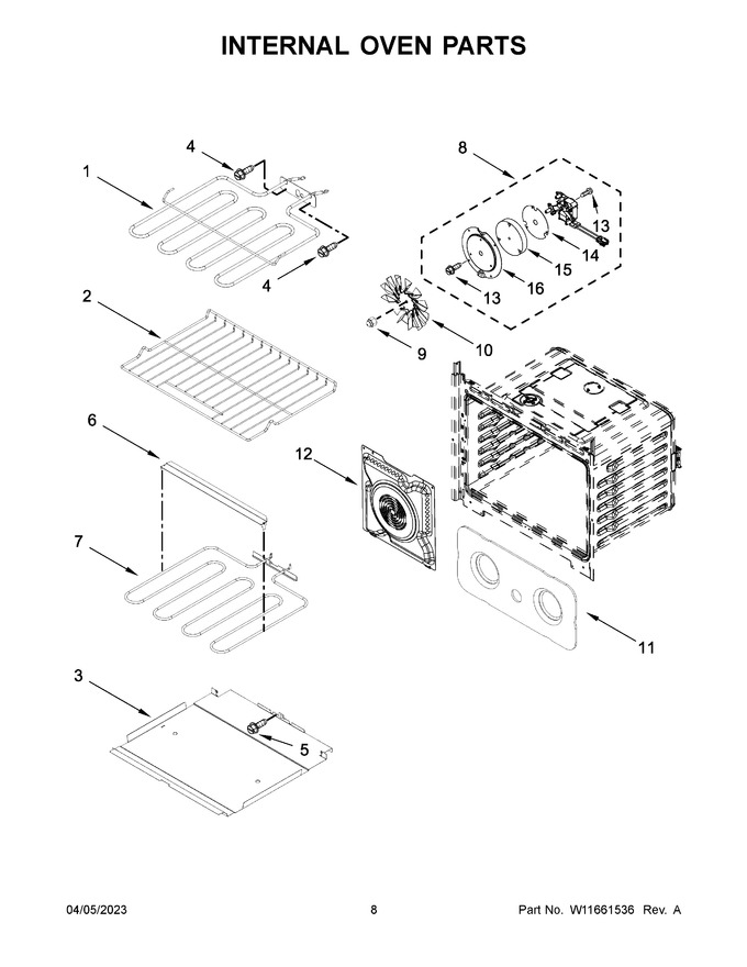 Diagram for WOEC5030LZ00
