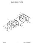 Diagram for 04 - Oven Door Parts