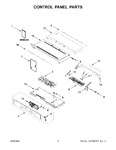 Diagram for 02 - Control Panel Parts