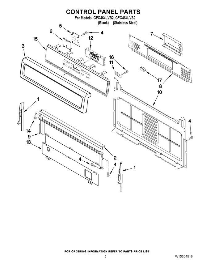 Diagram for GFG464LVB2