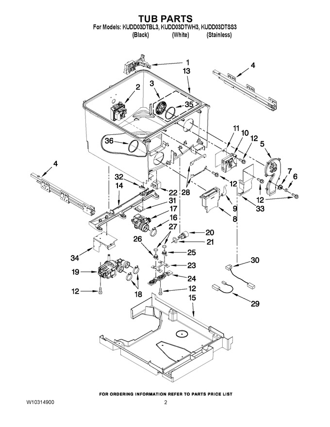 Diagram for KUDD03DTWH3
