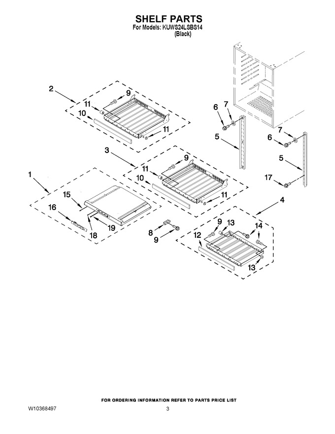 Diagram for KUWS24LSBS14