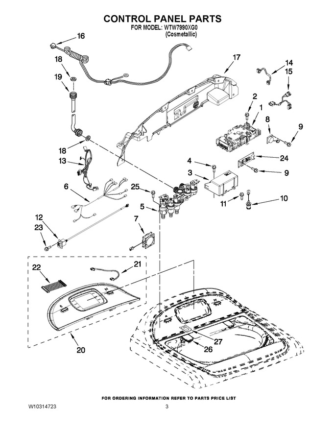 Diagram for WTW7990XG0
