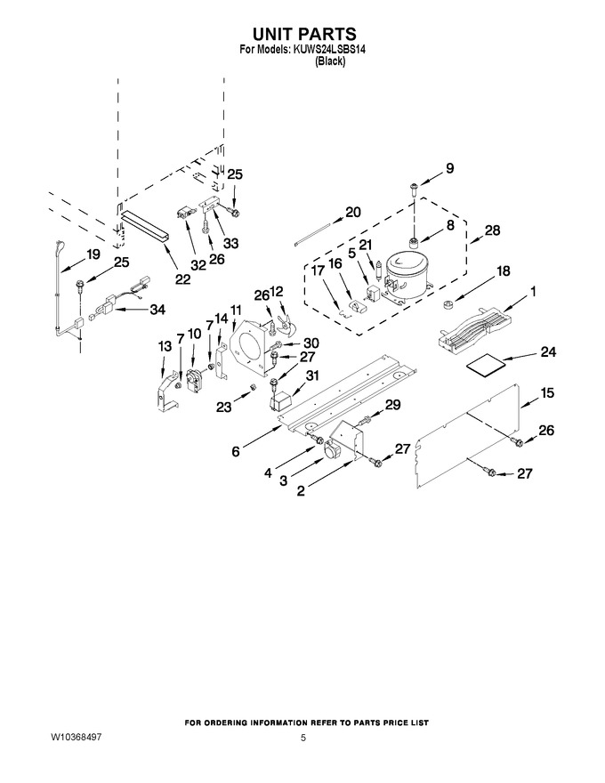 Diagram for KUWS24LSBS14
