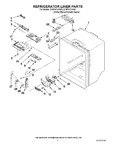 Diagram for 04 - Refrigerator Liner Parts