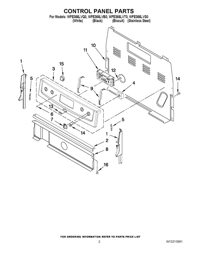 Diagram for WFE366LVS0