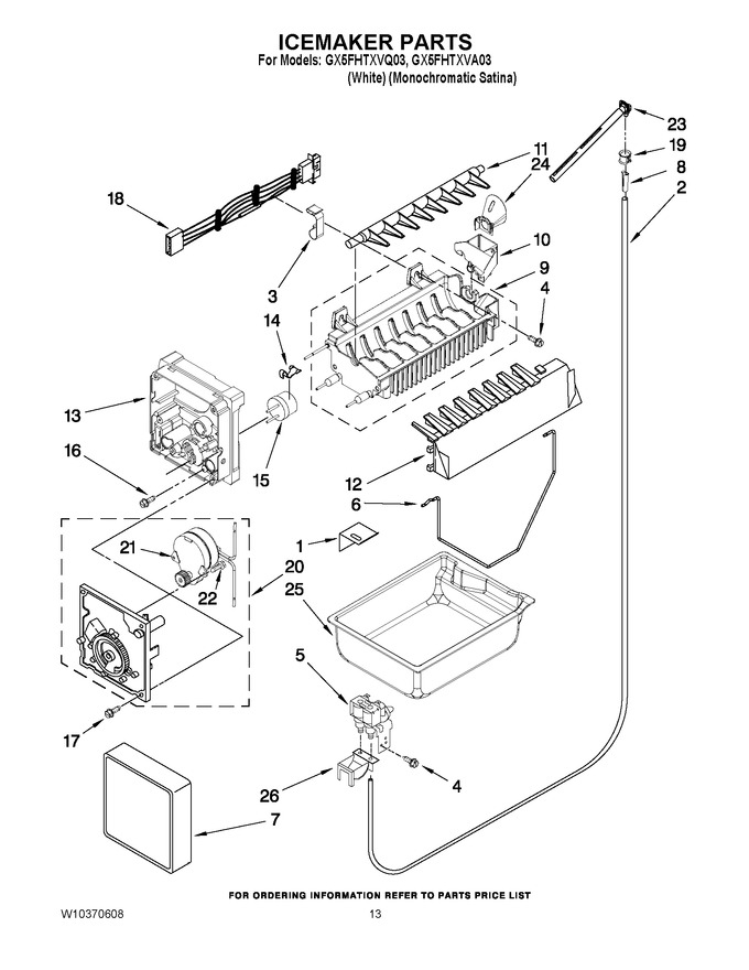Diagram for GX5FHTXVA03