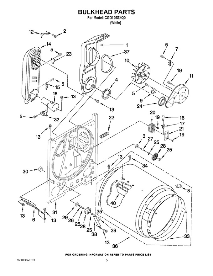 Diagram for CGD126SXQ0