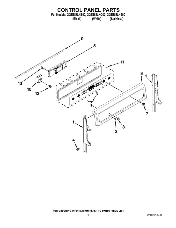 Diagram for GGE388LXS00