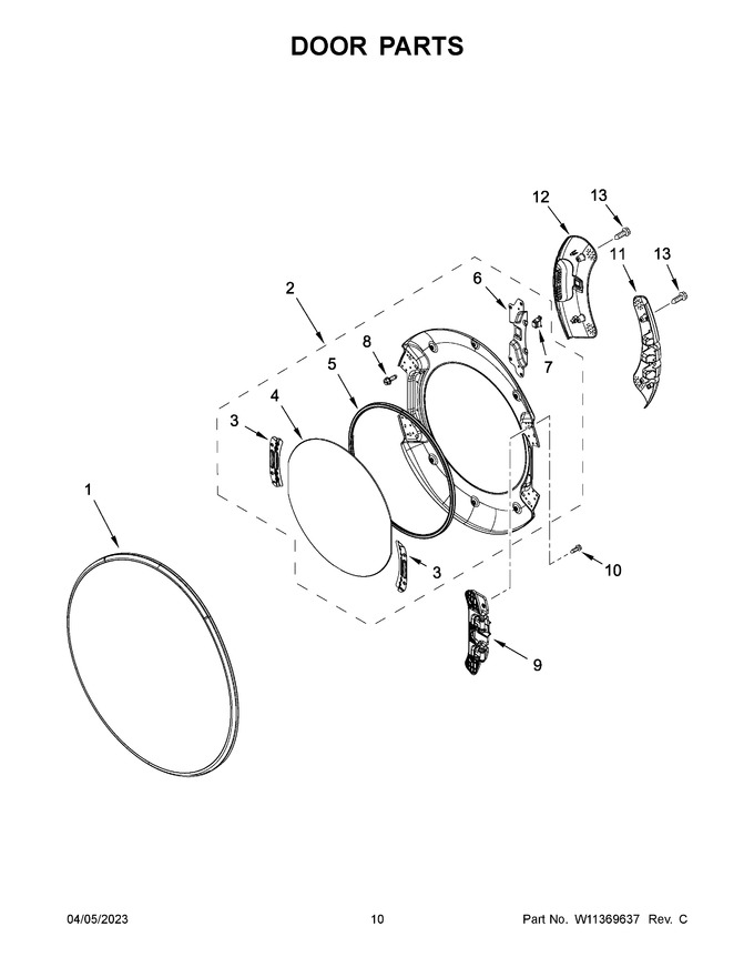 Diagram for WHD560CHW1
