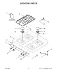 Diagram for 02 - Cooktop Parts