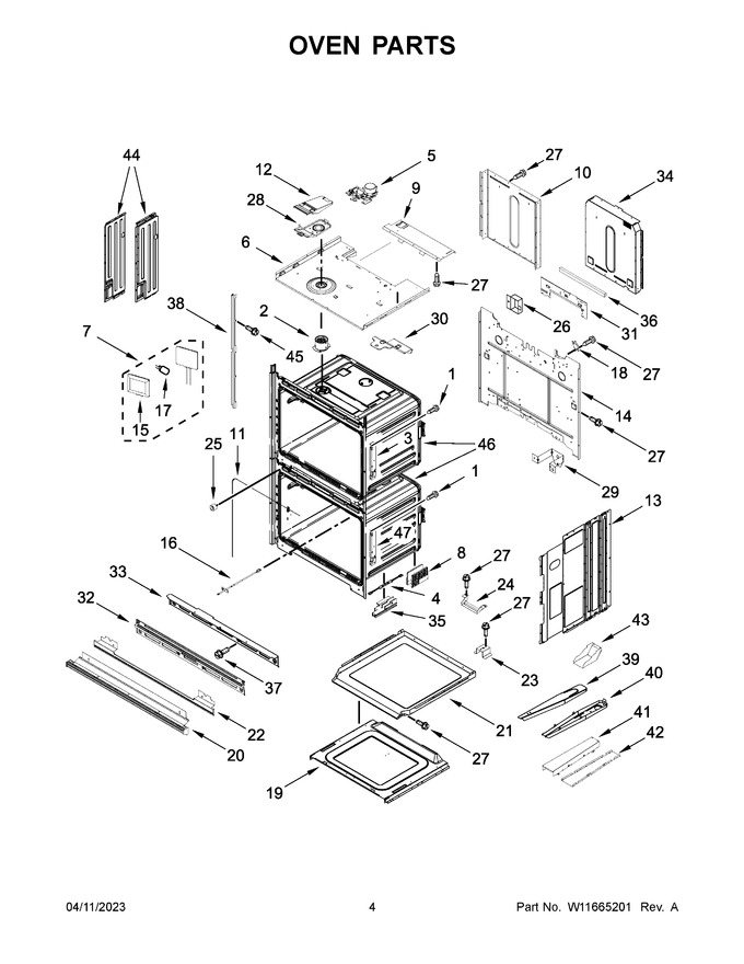 Diagram for WOED5027LW00