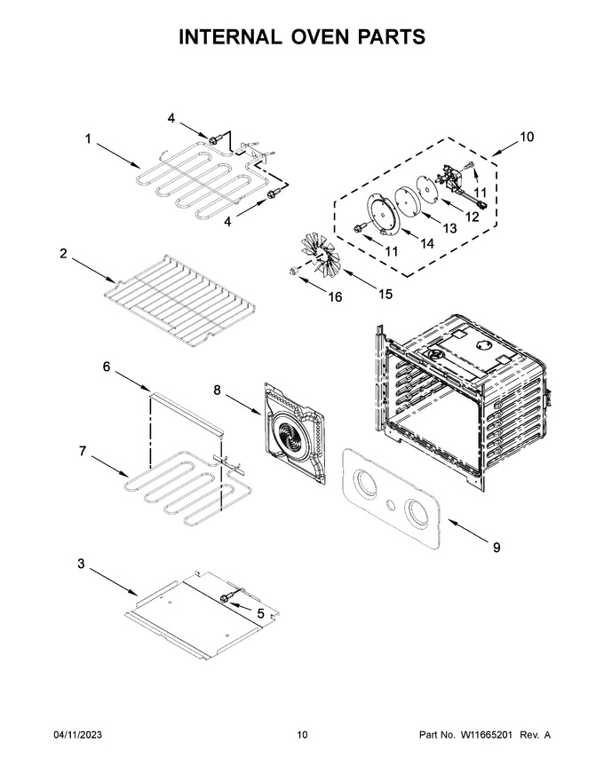 Diagram for WOED5027LW00