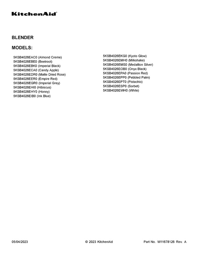 Diagram for 5KSB4026EBE0