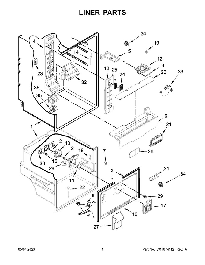 Diagram for WRFA60SFHZ03