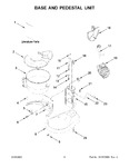 Diagram for 04 - Base And Pedestal Unit
