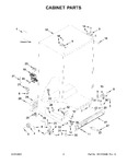 Diagram for 02 - Cabinet Parts