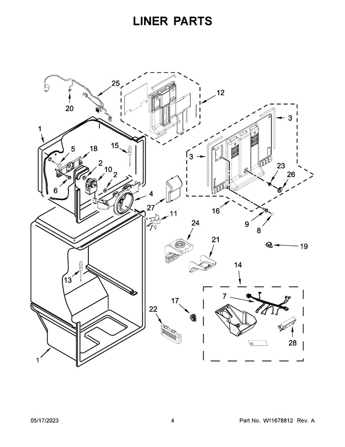Diagram for WRT148FZDM05
