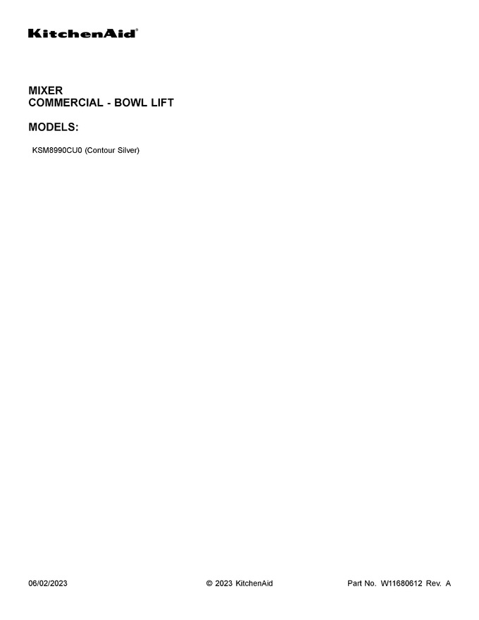 Diagram for KSM8990CU0
